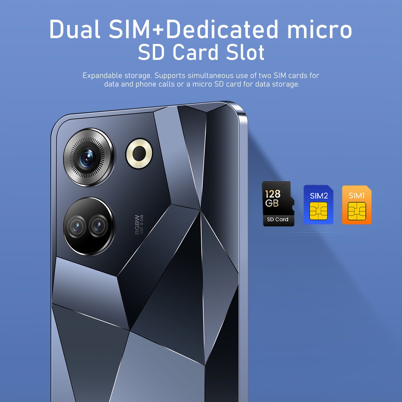 2023 New C20 Pro 3+64GB 4G SmartPhone 5+13MP Camera 6.5" 4000mAh Battery MobilePhone